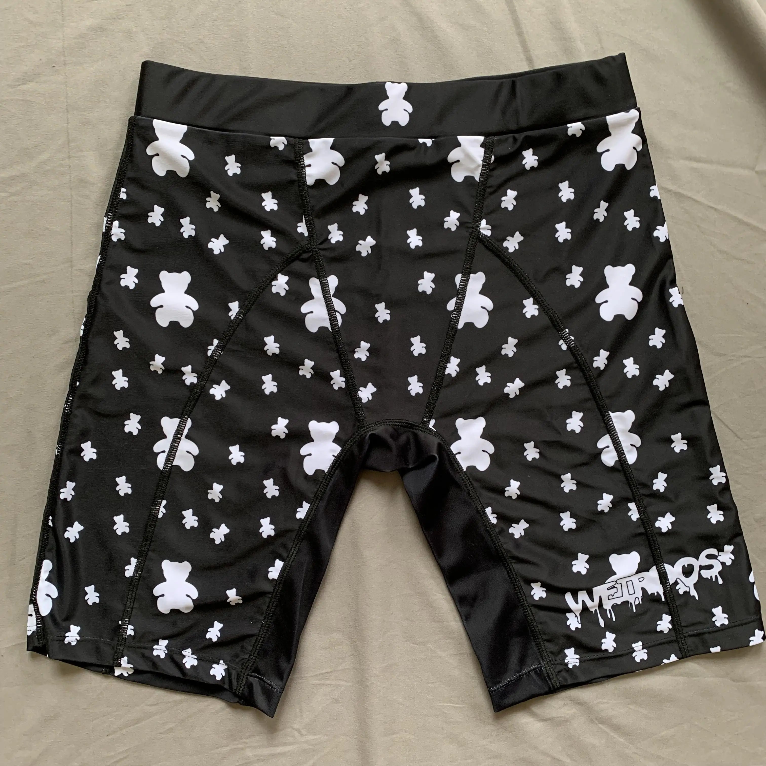 DENINGUYS Customize Mens Breathable Underwear Graphic Printing Men's Polyester Nylon Swimwear Boxer Briefs