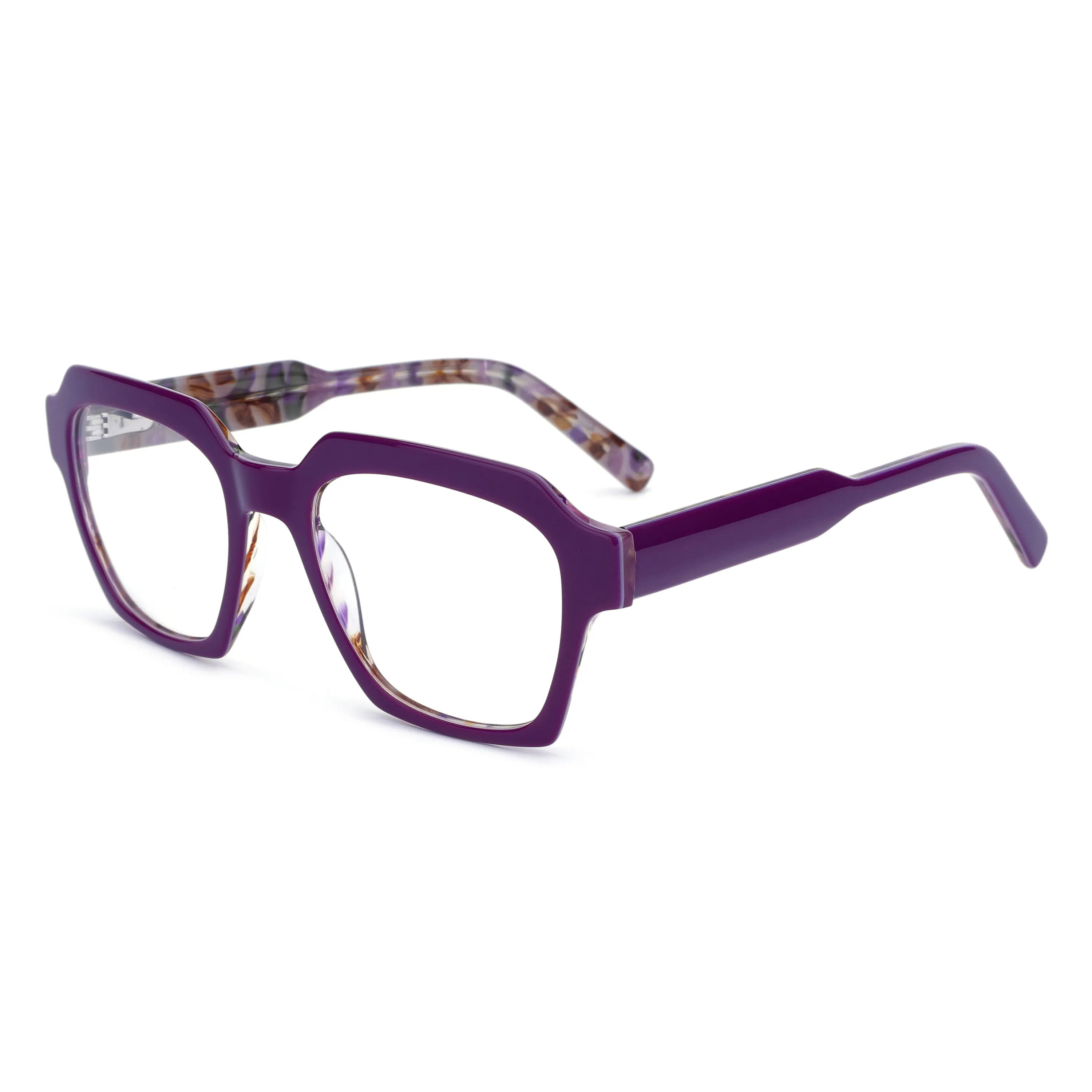 Wholesale Superior Quality Vintage Eyeglasses Women Men Clear Lens Cellulose Acetate Glasses