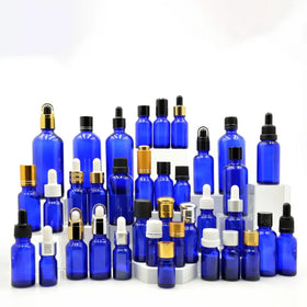 Ready to Ship 30ml 50ml 100ml Essential Oil Cobalt Spray Blue Glass Bottle