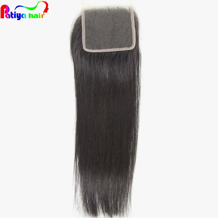 Ready to Ship HD Thin Lace Closure 4x4 Natural Hairline Pre Plucked Raw Vietnam Hair Bone Straight Closure and Frontal Film HD