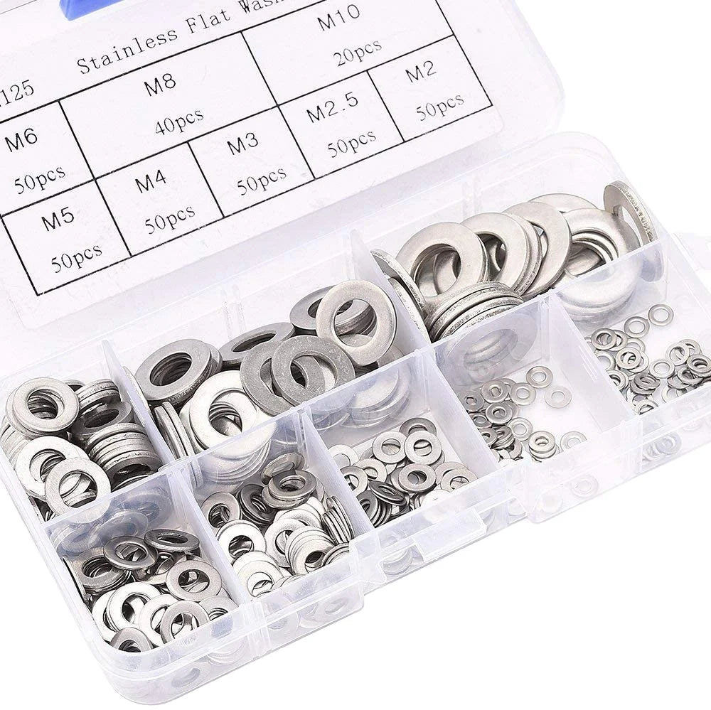 M12 GB97 Plain Washer Stainless Steel 304 Seal Ring Round Flat Washer