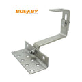 SOEASY Solar PV Steel Photovoltaic Mounting Tile Height Adjustable Slate Tile Roof Hook