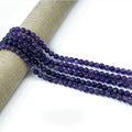 6mm 8mm 10mm Amethyst Natural and Craft Bracelet and Real Beaded Jewelry Making Men Gem Necklace Crystal Stone Bead