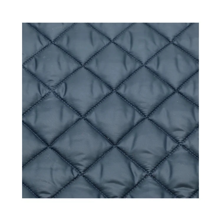 290t Polyester Taffeta Quilted Lining Fabric / Diamond Quilted Fabric for Shirt and Jacket Lining
