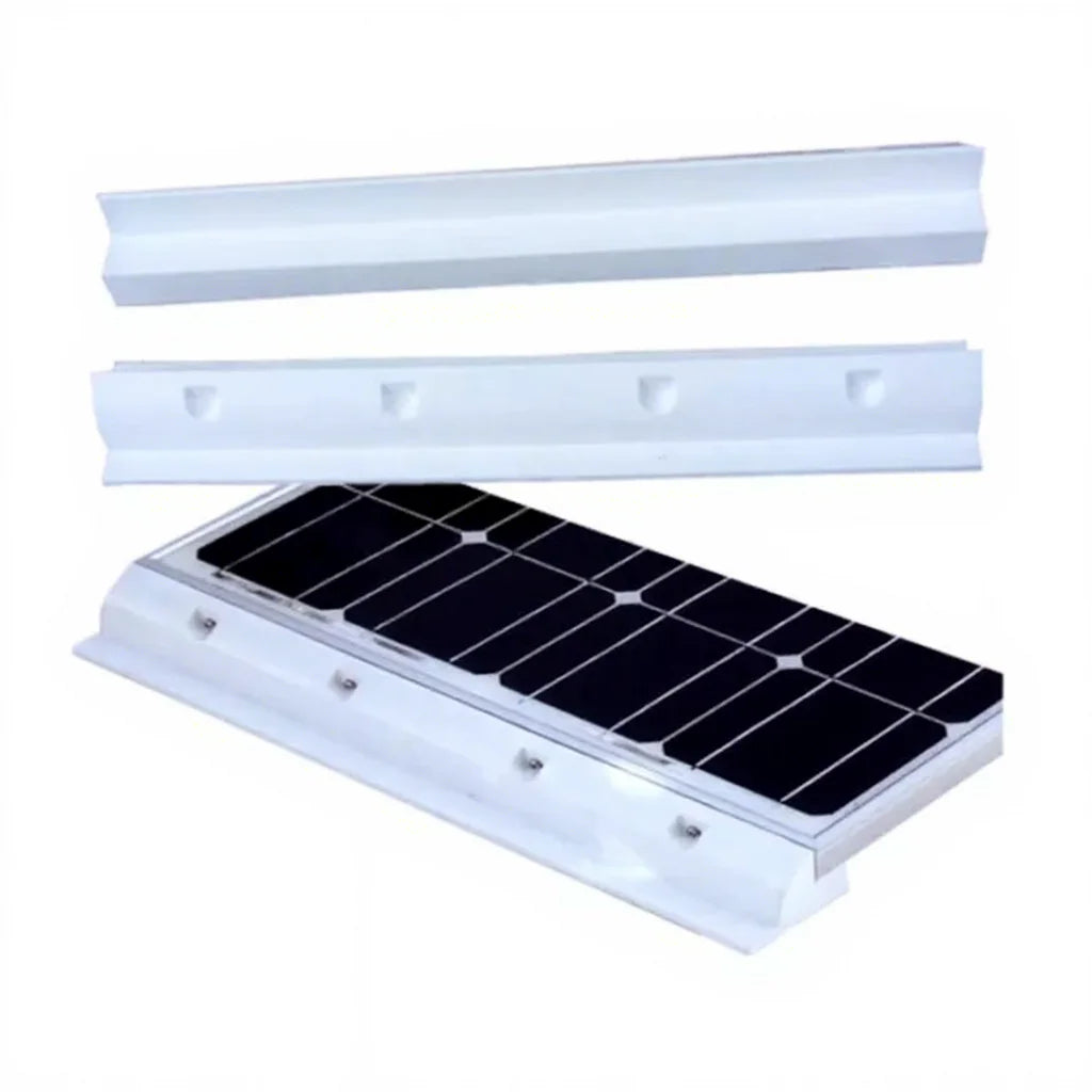 Plastic ABS Solar Panel Spoiler Mounting Brackets for RVMotorhome Camper Boat Caravan 2PCS Kits