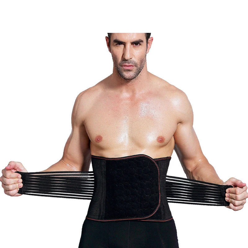 New Design OEM Customized Breathable Waist Sweat Belt Body Shaper Top Waist Trainer Sport Waist Trimmer Belt