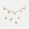 G1009 26 Letters Wholesale Jewelry Alphabet DIY Necklace Zircon Initial Charms Pendant