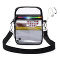 Stock Clear Concert Handbag Stadium PVC Crossbody Purse Bag for Men Shoulder Bags Custom Messenger Unisex Logo Letter CN;GUA