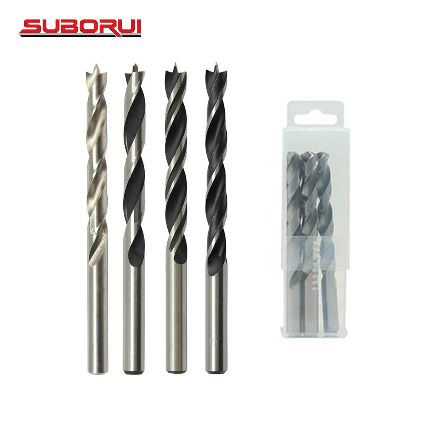 Borui Lip and Spur Drill Bit Woodworking Broca Para Madera Brad Point Holz Bohr Drill Bits for Wood Precision Dowelling Drilling