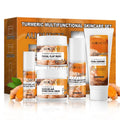 Wholesale Organic Deep Cleansing Turmeric Skin Care Set Anti Acne Brightening Whitening Face Care Skin Care