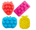 HY Strawberries/Pineapples/Apples/Grapes Baking Molds for Ice Cub