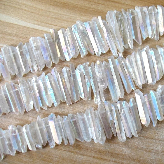 Natural Polished Crystal Angel Aura clear Quartz Points Fengshui Healing Wand Crystal Craft Reiki Jewelry