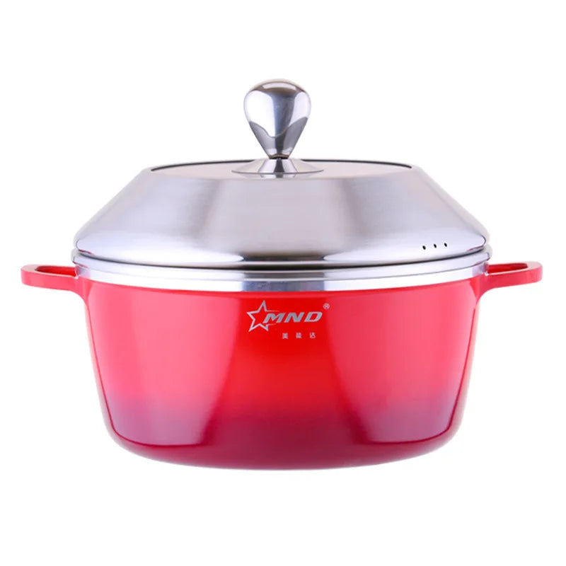 Made in China Nonstick Aluminium Kitchenware Cookware Die Casting Aluminum Casserole With Lid