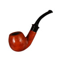Erliao Hot Sale Wood Smoking Accessories Tobacco Pipe Handmade Solid Wood Pipe
