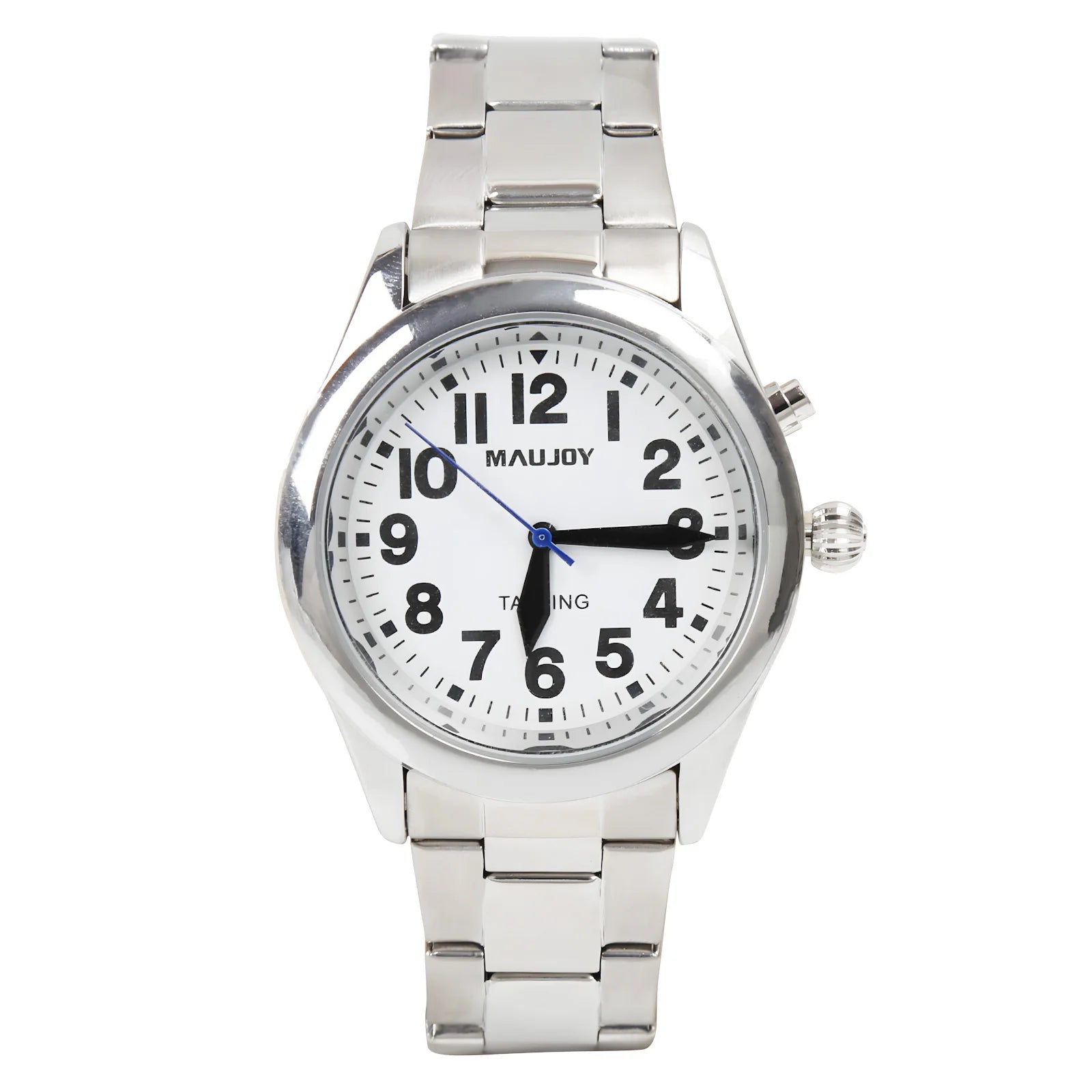 Spanish English Talking Watch for Women Speaks the Time Date or Alarm Time for Elderly Impaired Sight or Blind