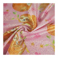 Super Shiny Festival Clothing Polyester Spandex Stretch Custom Laser Printed Foil Printing Hologram Holographic Fabric