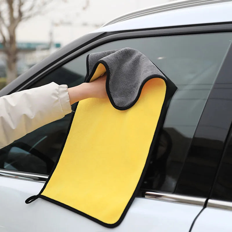 Multipurpose Thicken Car Wash Microfiber Towel Coral Fleece Towel