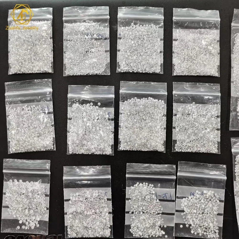 IGI Lab Grown Vvs Diamond Cvd Diamond Wholesale Small Size Melee Round DEF Color Vvs Loose Lab Diamonds for Jewelry Making