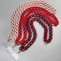 Wholesale Mobile Phone Lanyards Vintage Long Necklace 120cm Crossbody Chain Glossy Women's Jewelry Acrylic Mobile Phone Chain