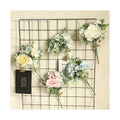 Bulk Silk Camellia Bouquet Simulation Flower Plant Bonsai Wedding Decoration Artificial Flower Wall Rose
