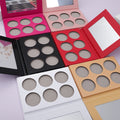 M6r Hot Selling Custom Eye Shadow Palette Pigmented Cosmetics Private Label 6 Colors DIY Eyeshadow Palette