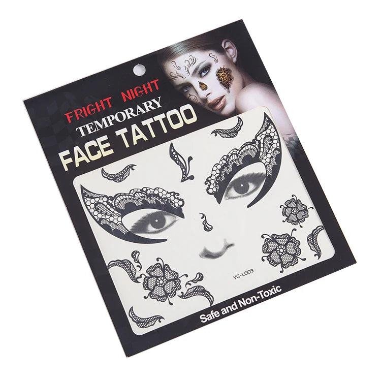 Eco-friendly Body Face Sticker Temporary Tattoo Sticker