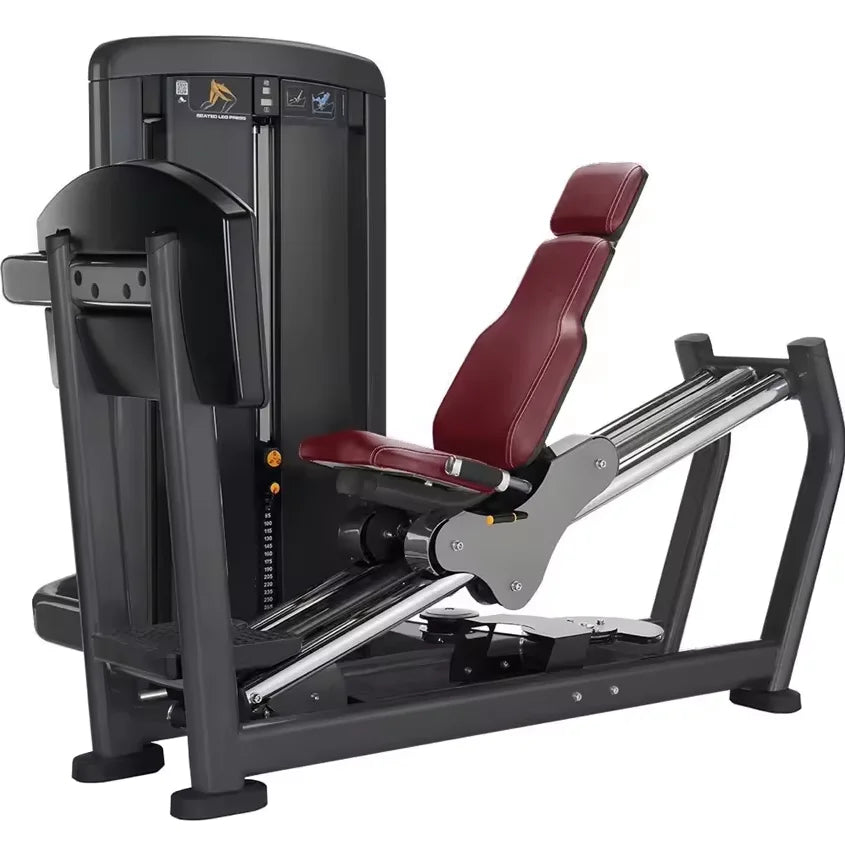YG FITNESS YG -7003 Pin Loaded Seated Leg Press Machine Strength Training Adjustable Fitness Equipment Bodybuilding Exercise Gym