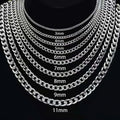 Hip Hop Fashion NK Chain Cuban Necklace Waterproof Stainless Steel Necklace for Men to My Son