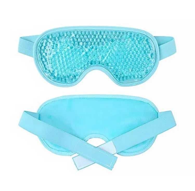 Cooling Gel Eye Mask for Puffiness Reusable Cold Therapy with Hot Gel Bead for Sports & Entertainment