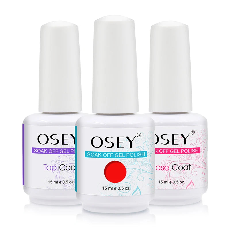 OSEY Private Label of Uv Gel Polish Non Toxic Nail Polish Diamond Gel Polish