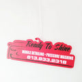 Custom Scent Paper Car Air Freshener with Custom Logo Printing