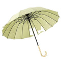 Fashion Hot Sale Stick Long Umbrella Flexible Umbrella with Bamboo Handle Fashion Umbrella