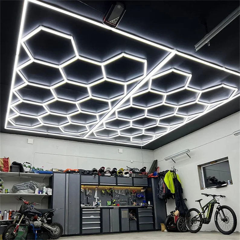82000 Lumens Led Garage Ceiling Light Hex Led Lights Modular Led Lights Hexagon
