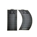 AHONY 100w  Mono Flexible Solar Panel Max Bend 60 Degree High Efficiency Solar Cell Solar PV Module RV System Semi Flexible PV