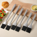304 Stainless Steel & Silicone Barbecue Brush for Baking & Pastry Tools