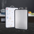 Double Sided Rectangular Chopping Board Stainless Steel Plastic Composite Multiple for Home Small Sustainable Chopping Blocks