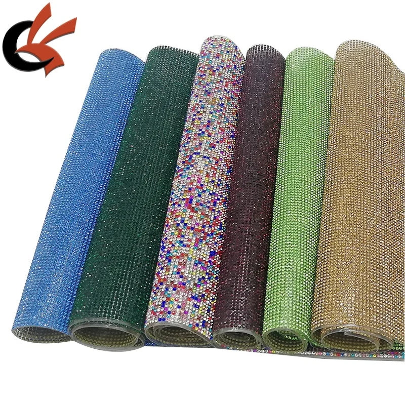 Top Quality Crystal Hot Fix Rhinestone Sheet for Clothes Sewing Stone Strass Iron on DIY Crafts