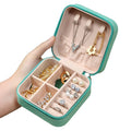 Large Volume Custom Jewelry Box for Women Medium PU Leather Drawer Jewelry Case with Lock Organizer Storage Case