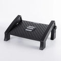 China Supplier Multi-function Adjustable Plastic Footrest With Massager for Office