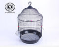 Custom Multifunctional Luxury Metal Pet Bird Cage Solid Pattern round Breeding Cage Breathable and Movable Packaged in Box