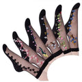 Ultra Thin Breathable Wholesale Summer Women Transparent Lace Elastic Stockings Cityelf Ankle Anklets Socks