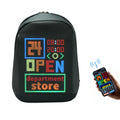LED Display Screen Backpack Business Travel Laptop Bag Smart Wireless App Control Multi-function School Bags for Women Men
