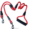 Pet Accessories Handle Round Rope Double-Ended Leash Rope Two Dog Leash