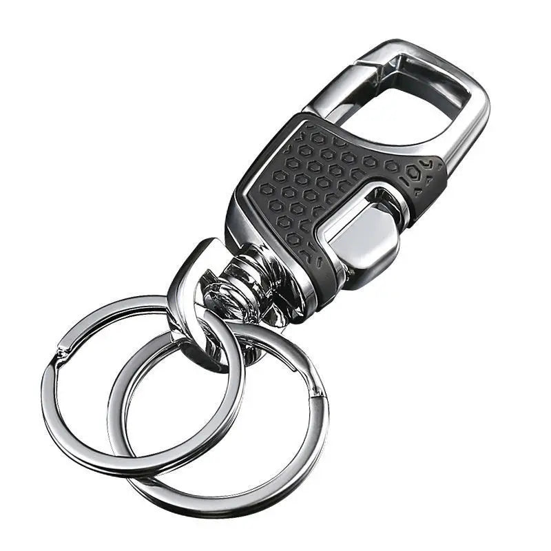 Promotional Heavy Duty Men Car Keychain with Key Ring
