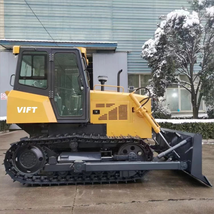 VIFT Factory Price High Quality 10 13 Ton Track Bulldozer Multi-functional Straight Tilting Angle Coal Shovel Optional Bulldozer