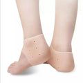 Heel Socks Silicon Foot Cover & Heel Sleeve for Comfort Non-slip Wear-resistant Heel Protector Comfortable to Wear Gel Socks