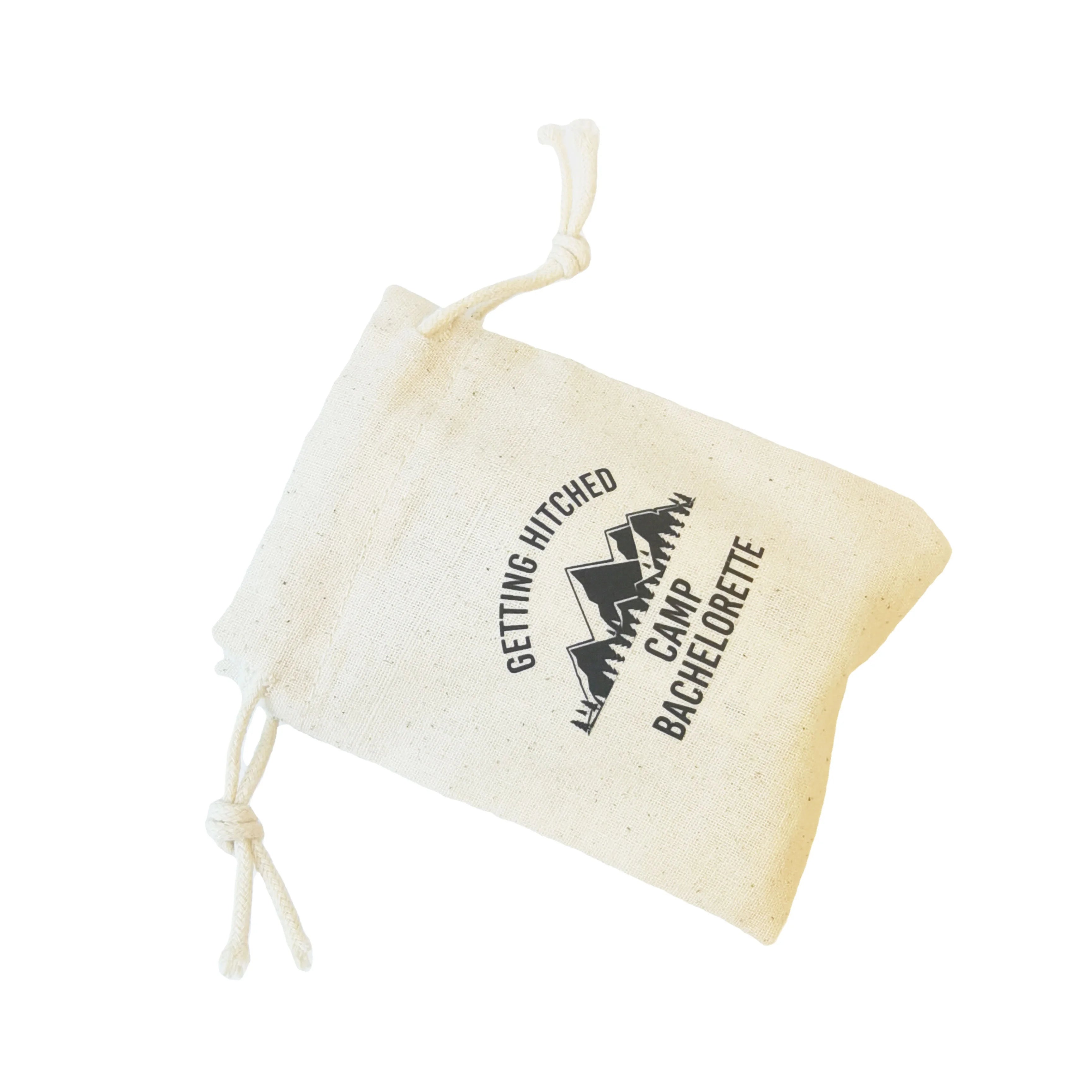 Custom Pouches Logo Pouch Personalized Cotton Muslin Bag  Wedding Favor Bags for Packaging