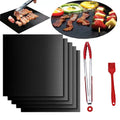 Wholesale Food Safe Fiberglass BBQ Accessories Grill Baking Net Pad BBQ Mat