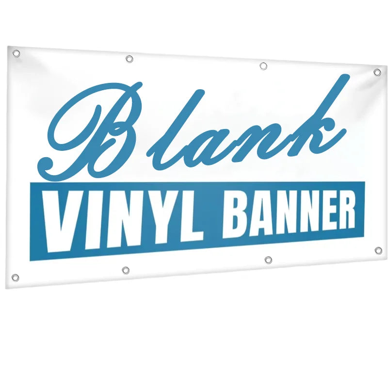 Factory Direct 10oz/13oz Blank Vinyl Banners Bulk-High-Density Customizable Waterproof Eco-Friendly Portable Signage for Trade