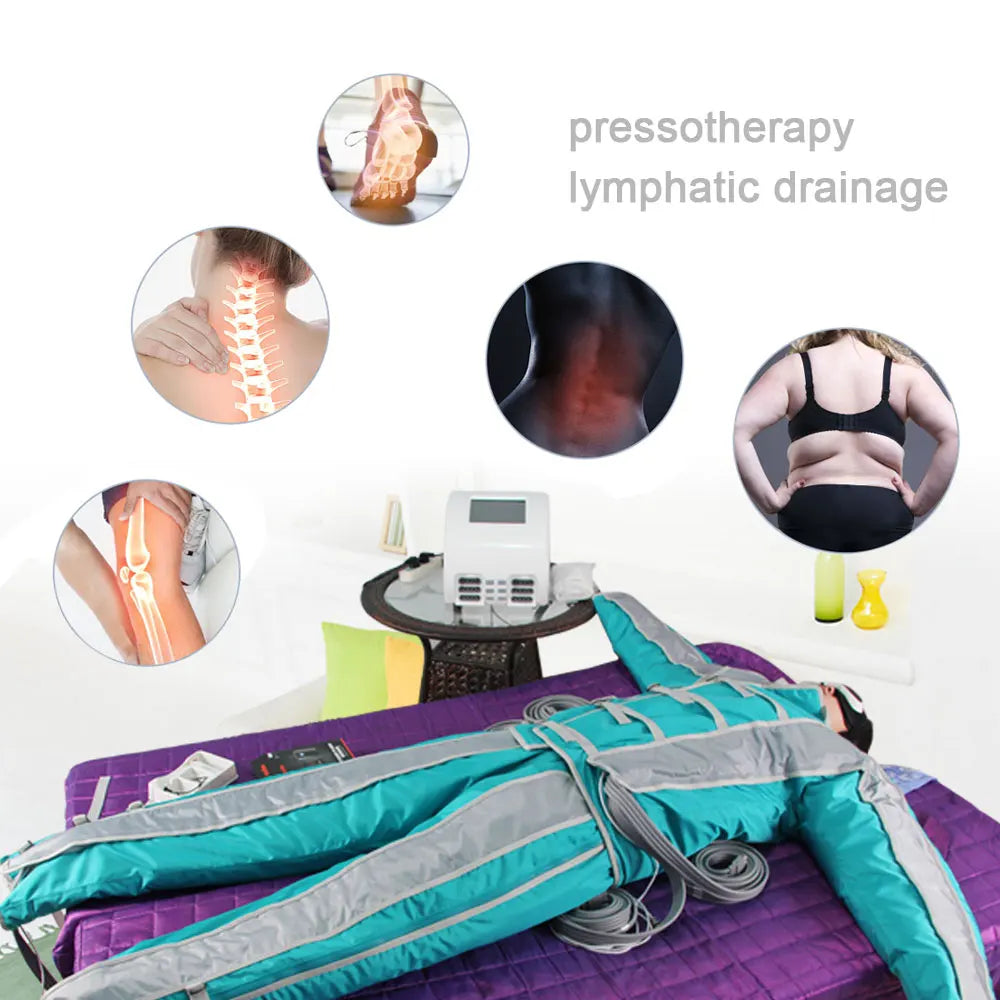Beauty Clinic Need Whole Body Massager Eye Massager Pressoterapia Lymphatic Drainage Machine Pressotherapy